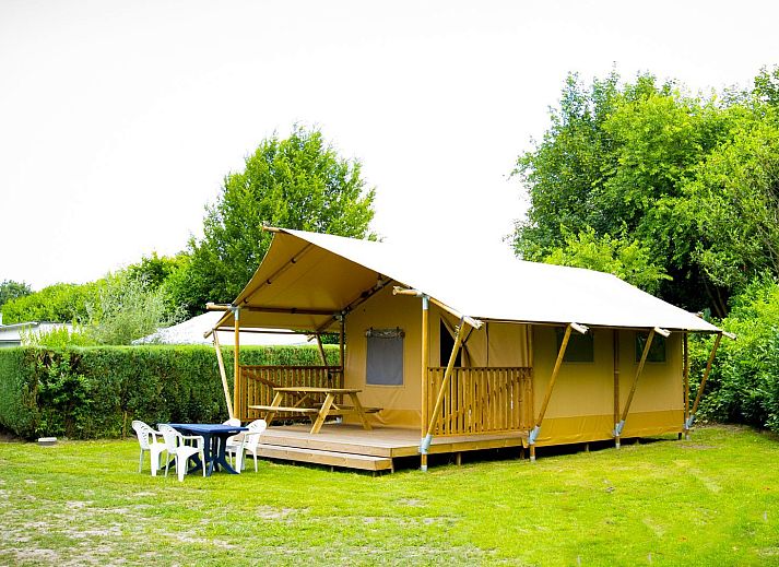 Guest house 420611 • Tent house Hart van Brabant • Glamping Deluxe 5p. type 1 