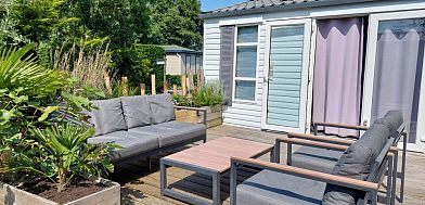Verblijf 6601206 - Chalet - Chalet Sunrise met prive strandtuin